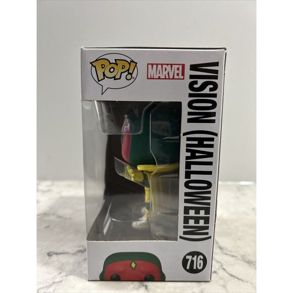 Funko Pop! Wanda Vision Vision (Halloween) #716 See Description - Picture 2 of 7